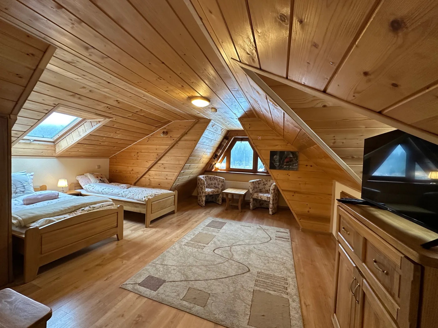 Apartament dwupokojowy z aneksem – noclegi Cisna Bieszczady