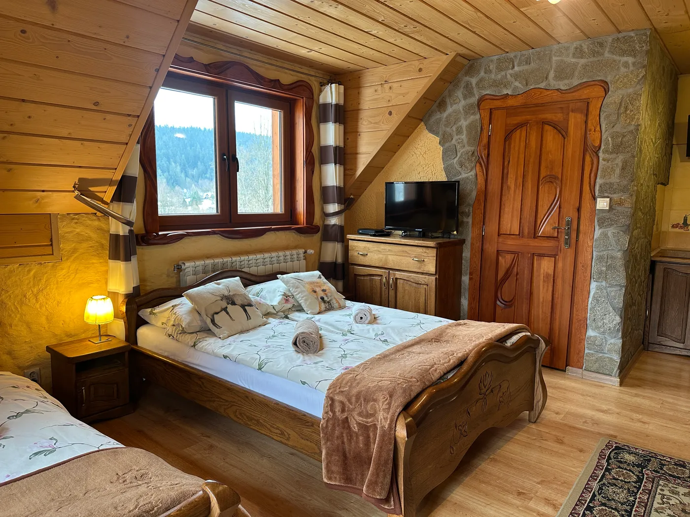 Domek jednopokojowy – noclegi Cisna Bieszczady